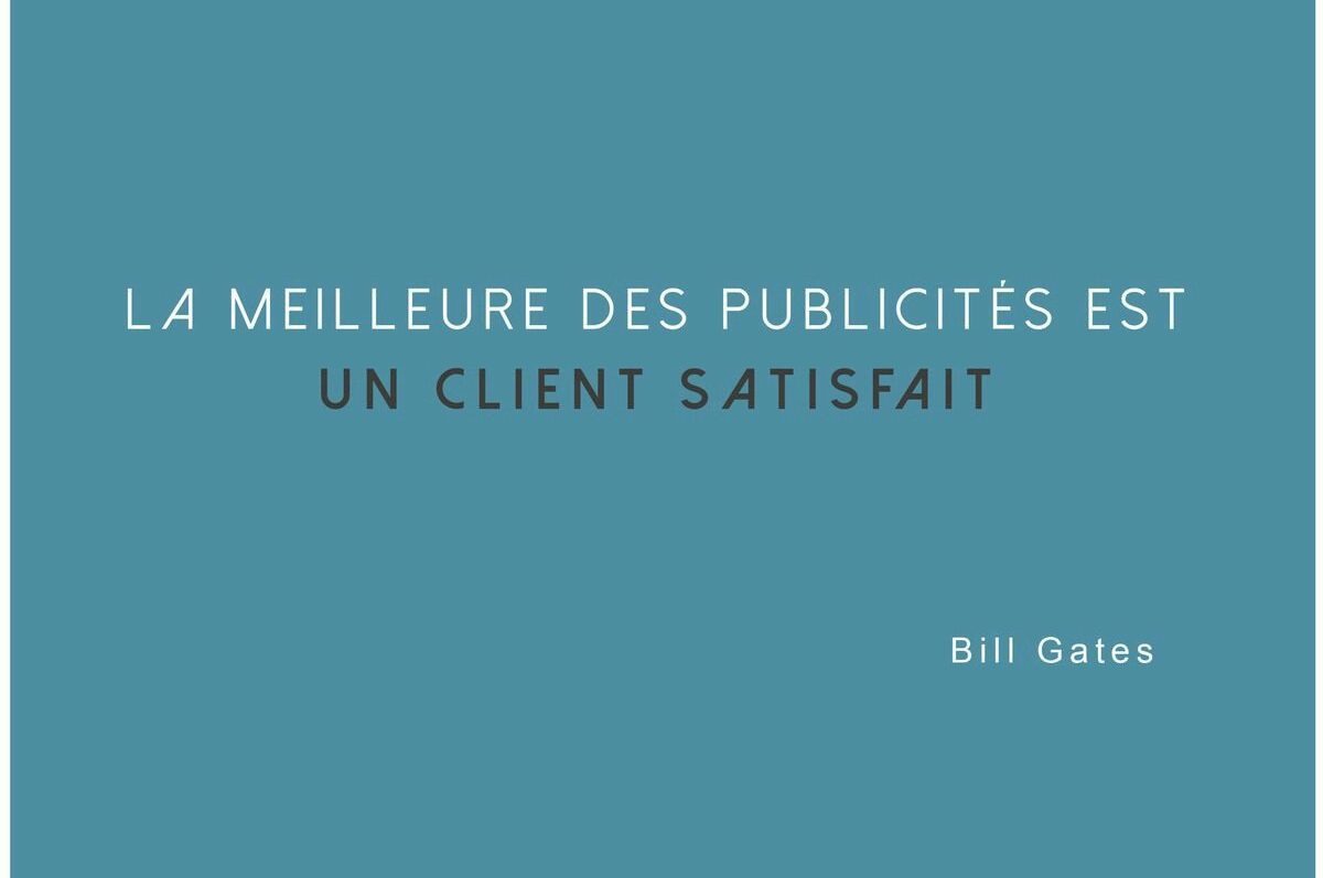 qualité du service - mon business plan